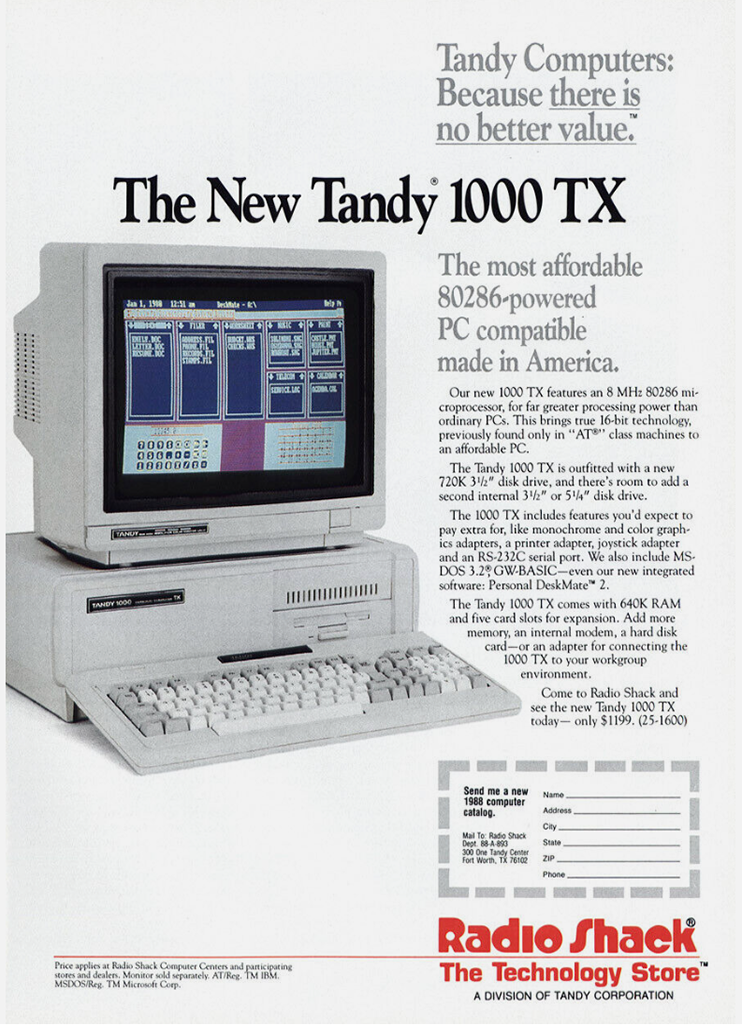 Tandy 1000 TX